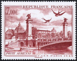 France 2023 -Timbre Issu De L'Affiche POSTE AÉRIENNE Paris Pont Alexandre III « C.I.T.T. PARIS 1949 » - CITT - YT 94A ** - Unused Stamps