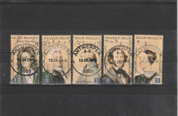 3899/3903  Compositeurs/componisten Oblit/gestp Centrale - Used Stamps