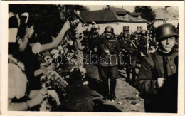 ** T1 1940 Máramarossziget, Sighetu Marmatiei; Bevonulás / Entry Of The Hungarian Troops - Unclassified