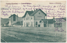 * T3 Maroshévíz, Oláhtoplica, Toplicza, Toplita; Gara / Vasútállomás / Railway Station (EB) - Unclassified