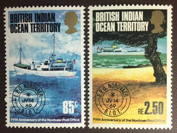 British Indian Ocean Territory BIOT 1974 Travelling Post Office MNH - Territorio Britannico Dell'Oceano Indiano