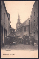 +++ CPA - FLORENNES - Le Marché - Café Du Centre - Carte Animée    // - Florennes