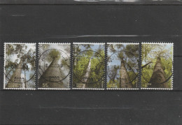 3951/3955 Les Arbres De La Forét / Zonienwoud Oblit/gestp Centrale - Used Stamps