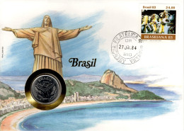 Numisbrief - Brasilien - Brazilië