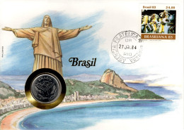 Numisbrief - Brasilien - Brasil