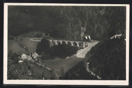 AK Höllental /Schwarzwald, Brücke über Die Ravennaschlucht  - Höllental