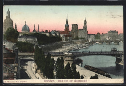 AK Dresden, Blick Von Der Albertbrücke  - Dresden