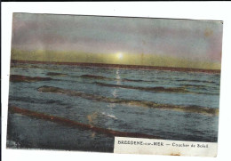 Bredene  BREEDENE-sur-Mer  -  Coucher De Soleil 1928 - Bredene