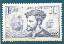 Frane 2024 : Carte Pré-timbrée Oeuvres De La Marine. Timbre Jacques Cartier - Listos A Ser Enviados: Otros (1995-...)