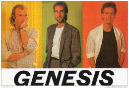 CARTOLINA-POSTCARD-CPT-CARTE POSTALE - GENESIS-PHIL COLLINS (GROUP & SINGER OF '80s) - Singers & Musicians