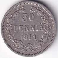 Finland KM-2.2 50 Penniä 1891 - Finnland