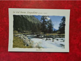 Carte SUISSE LE VAL BEVER ENGADINES - Autres & Non Classés