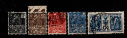 - FRANCE - 1930 - YT N° 270 / 274 - Oblitérés - Expo Coloniale - Usados