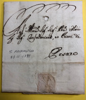 1799 S.ARCANGELO X PESARO - 1. ...-1850 Prefilatelia