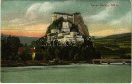 T2/T3 1910 Árvaváralja, Oravsky Podzámok; Árva Vára. Pietschmann Ferenc Kiadása / Oravsky Zámok / Castle (kis Szakadás / - Non Classés