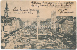 T3 1906 Besztercebánya, Banská Bystrica; Piac / Market (r) - Sin Clasificación
