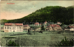 T3 1912 Fenyőháza, Lubochna; Látkép. Nagy József Kiadása / General View (szakadás / Tear) - Unclassified