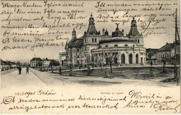 T2 1905 Igló, Zipser Neudorf, Spisská Nová Ves; Színház és Vigadó. Ferencz D. Kiadása / Theatre - Unclassified