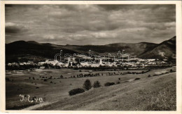 T2/T3 1939 Jolsva, Jelsava (Gömör); Látkép. Neubauer Lajos Kiadása / General View. - Non Classés