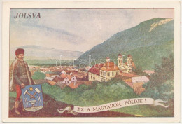 * T2 Jolsva, Jelsava; Ez A Magyarok Földje! / Hungarian Irredenta Propaganda Art Postcard S: Biczó András - Unclassified