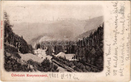 * T3 1901 Koritnyica, Korytnica; Látkép. Kohn A. Kiadása / General View (Rb) - Unclassified