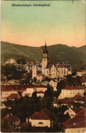T3 1907 Körmöcbánya, Kremnitz, Kremnica; Vártemplom. Ritter Lipót J. Kiadása / Castle Church (EB) - Unclassified