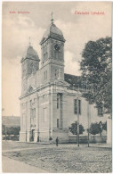 * T2/T3 1908 Léva, Levice; Római Katolikus Templom. Schulcz Ignác Kiadása / Catholic Church (EK) - Non Classés