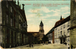 T3 1912 Pozsony, Pressburg, Bratislava; Battyhány Tér A Prímási Palotával. W.L. Bp. 651. / Battyányi-Platz Mit Dem Prima - Zonder Classificatie
