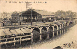 72-SAN59779-LE MANS.La Gare De Tramways De La Sarthe.Train - Le Mans