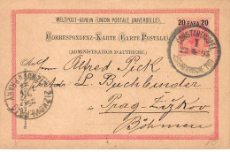 TURQUIE - SAN45653 - Constantinople - 1905 - Pour Suisse Chaux De Fonds - Turquie