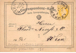 POLOGNE - SAN45704 - Lemberg Lwow - 1875 - Carte Précurseur - Polonia