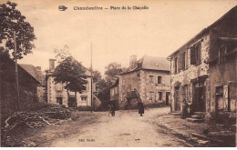 19.SAN58980.Corrèze.Chamboulive.Place De La Chapelle - Autres & Non Classés