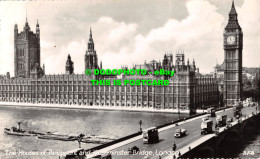 R499396 London. The Houses Of Parlament And Westminster Bridge. R. D. Freeman. 1 - Autres & Non Classés