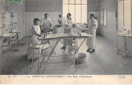 75010-SAN59844-PARIS.Hopital Saint Louis.Salle D'Opération - Santé, Hôpitaux