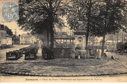 60-SAN59713-FORMERIE.Place Du Fryer.Monument Des Combattants De 1870-71 - Formerie
