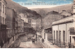 66-SAN59762-CERBERE.Rues Du Libéral Et De La Poste - Cerbere