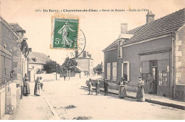 18-AM21594.Charenton Du Cher.N°2551.Route De Bessais.Ecole De Filles - Autres & Non Classés