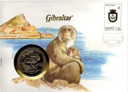 Numisbrief - Gibraltar - Gibilterra