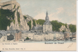 DINANT.    LA CITADELLE ET L'EGLISE                              ZIE AFBEELDINGEN - Dinant