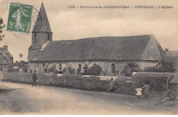 50-SAN59304-URVILLE.Environs De Cherbourg.L'Eglise - Autres & Non Classés