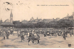 50-SAN59270-SAINT LO.La Foire.Place Du Champ-de-Mars.Agriculture - Saint Lo