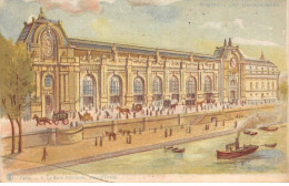 Fantaisie - N°85466 - PARIS - 1. La Gare D'Orléans, Quai D'Orsay - Regarder Par Transparence - Carte à Système - Móviles (animadas)