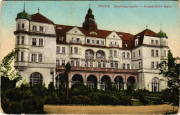 * T3/T4 Pöstyén, Piestany; Royal Nagyszálloda. Lampl Gyula Kiadása / Grand Hotel Royal, Spa (gyűrődések / Creases) - Unclassified