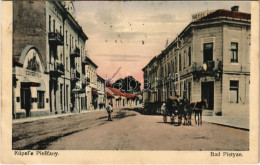 T2 1923 Pöstyén-fürdő, Kúpele Piestany; Deák Ferenc Utca, Herzog és Metropole Szálloda, étterem. G. Jilovsky Kiadása / S - Unclassified