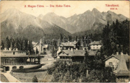 T2/T3 1908 Tátrafüred, Ótátrafüred, Altschmecks, Stary Smokovec (Magas Tátra, Vysoké Tatry); Kávéház / Café (EK) - Unclassified