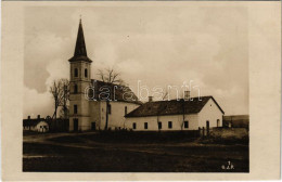 ** T4 Zsély, Zelovce; Római Katolikus Templom és Plébánia / R. Kath. Kostol A Fara. G. Jilovsky / Catholic Church And Pa - Unclassified