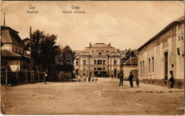 T2/T3 1922 Csap, Cop, Chop; Nádrazí / Vasútállomás / Railway Station (EK) - Unclassified