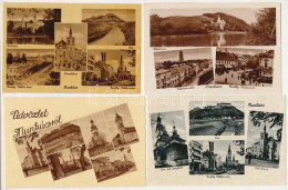 ** Munkács, Mukacheve, Mukacevo; - 10 Db RÉGI Város Képeslap / 10 Pre-1945 Town-view Postcards - Ohne Zuordnung