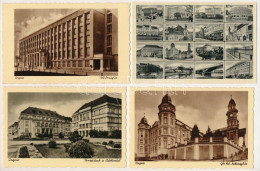** Ungvár, Uzshorod, Uzhhorod, Uzhorod; - 10 Db RÉGI Város Képeslap / 10 Pre-1945 Town-view Postcards - Unclassified