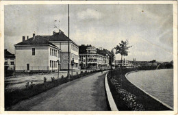 T3 Ungvár, Uzshorod, Uzhorod; Pohled S Galaga / Galagó Folyópart / Riverside + "1938 Ungvár Visszatért" So. Stpl. (fa) - Non Classificati